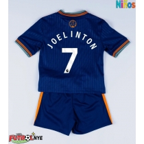 Camiseta Newcastle United Joelinton #7 Tercera Equipación para niños 2025-26 manga corta (+ pantalones cortos)
